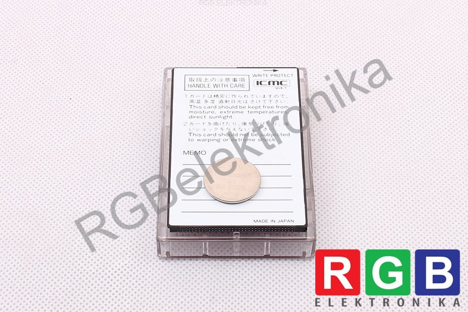ICMC V4.1 MEMORY CARD 256KBYTE SRAM FUJITSU