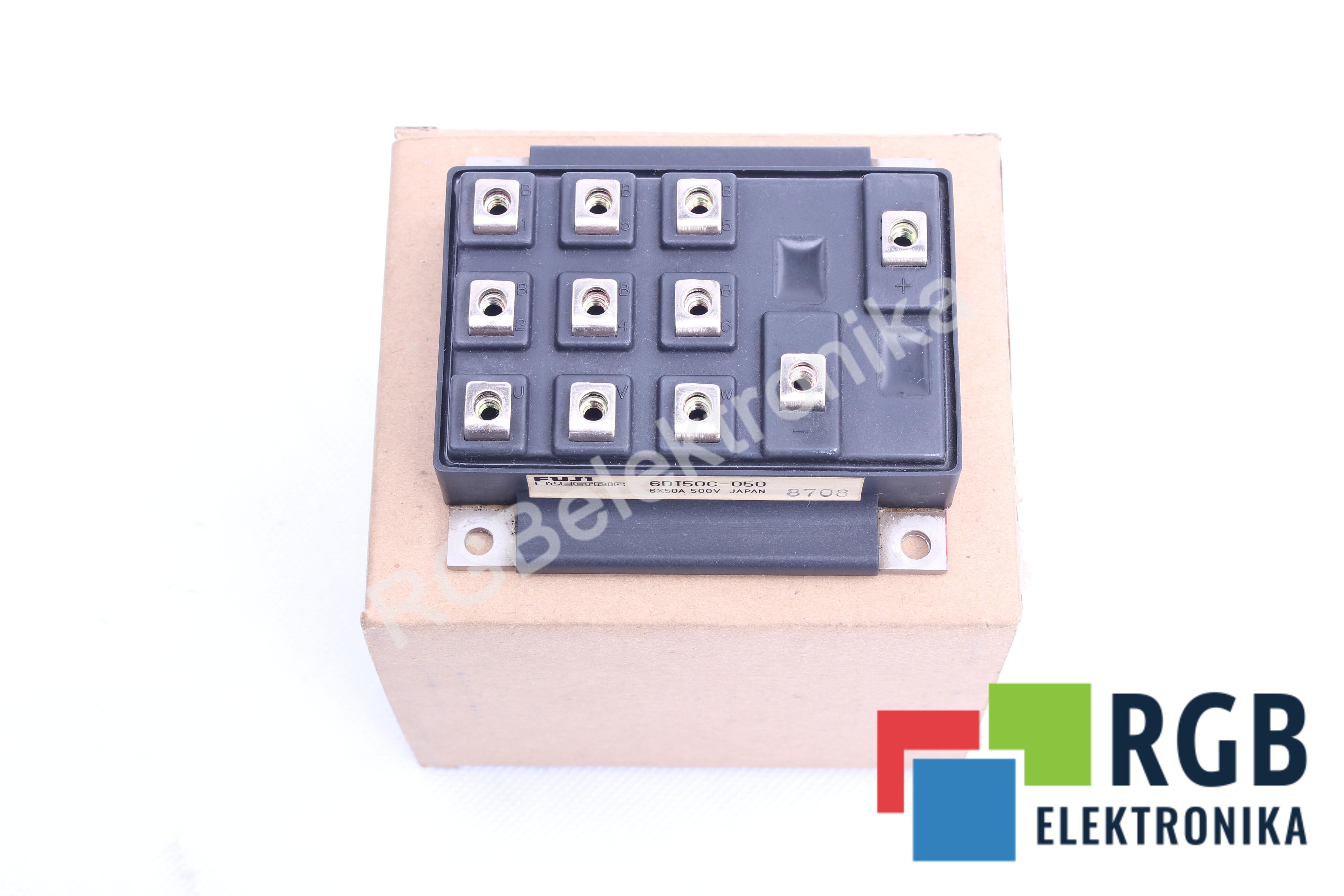 POWER TRANSISTOR MODULE 6DI50C-050 500V 50A FUJI ELECTRIC