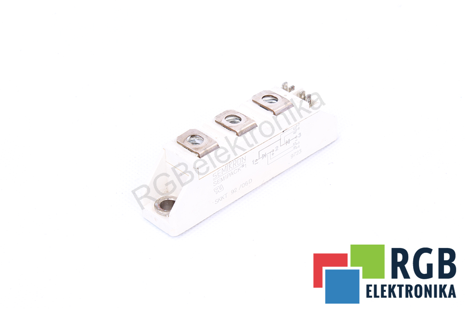 THYRISTOR/DIODE MODULE SKKT92/06D 600V 150A SEMIPACK1 SEMIKRON