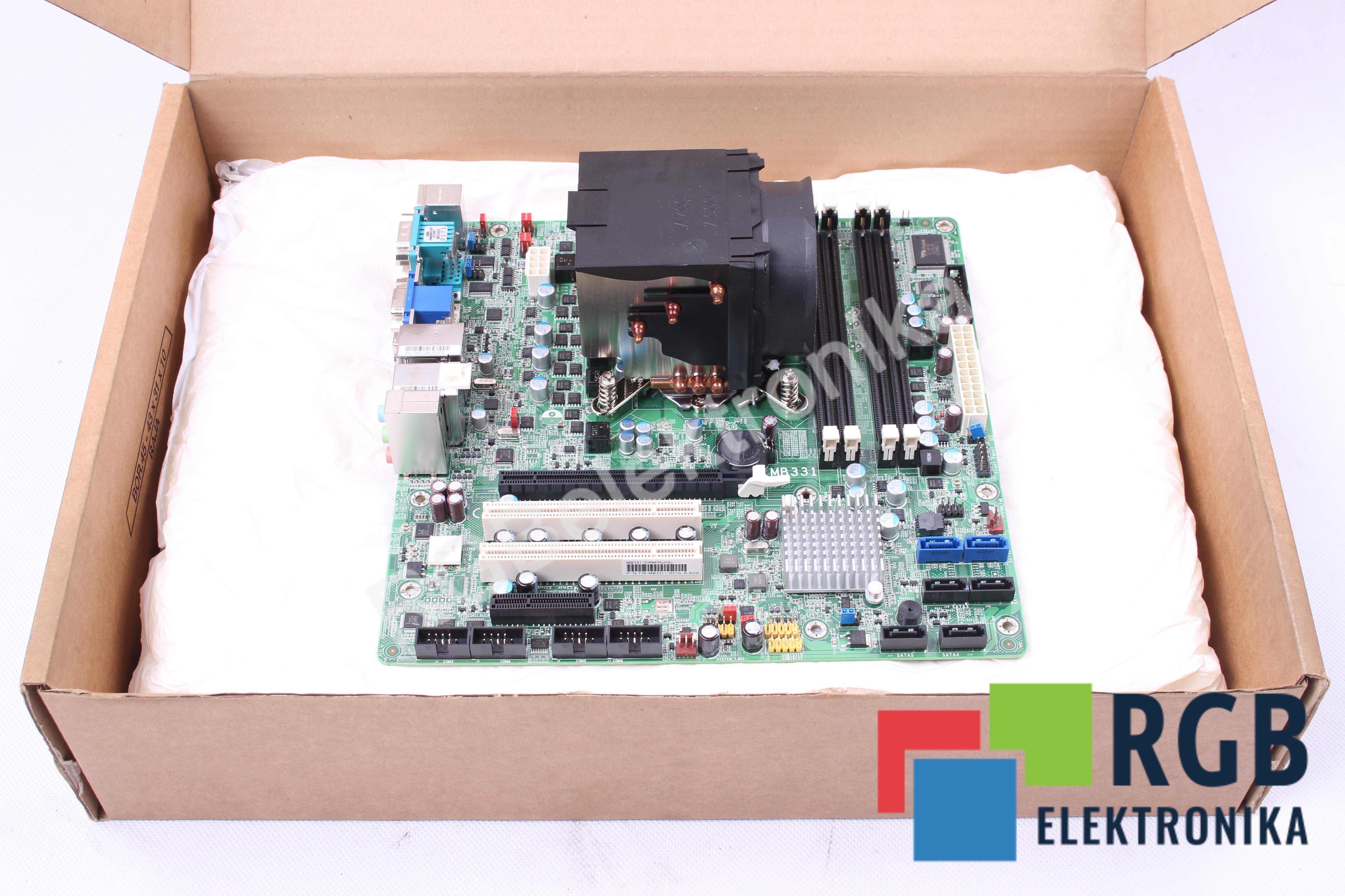 NOWA PŁYTA GŁÓWNA MB331 LGA1155 DDR3 USB3.0 SATA
