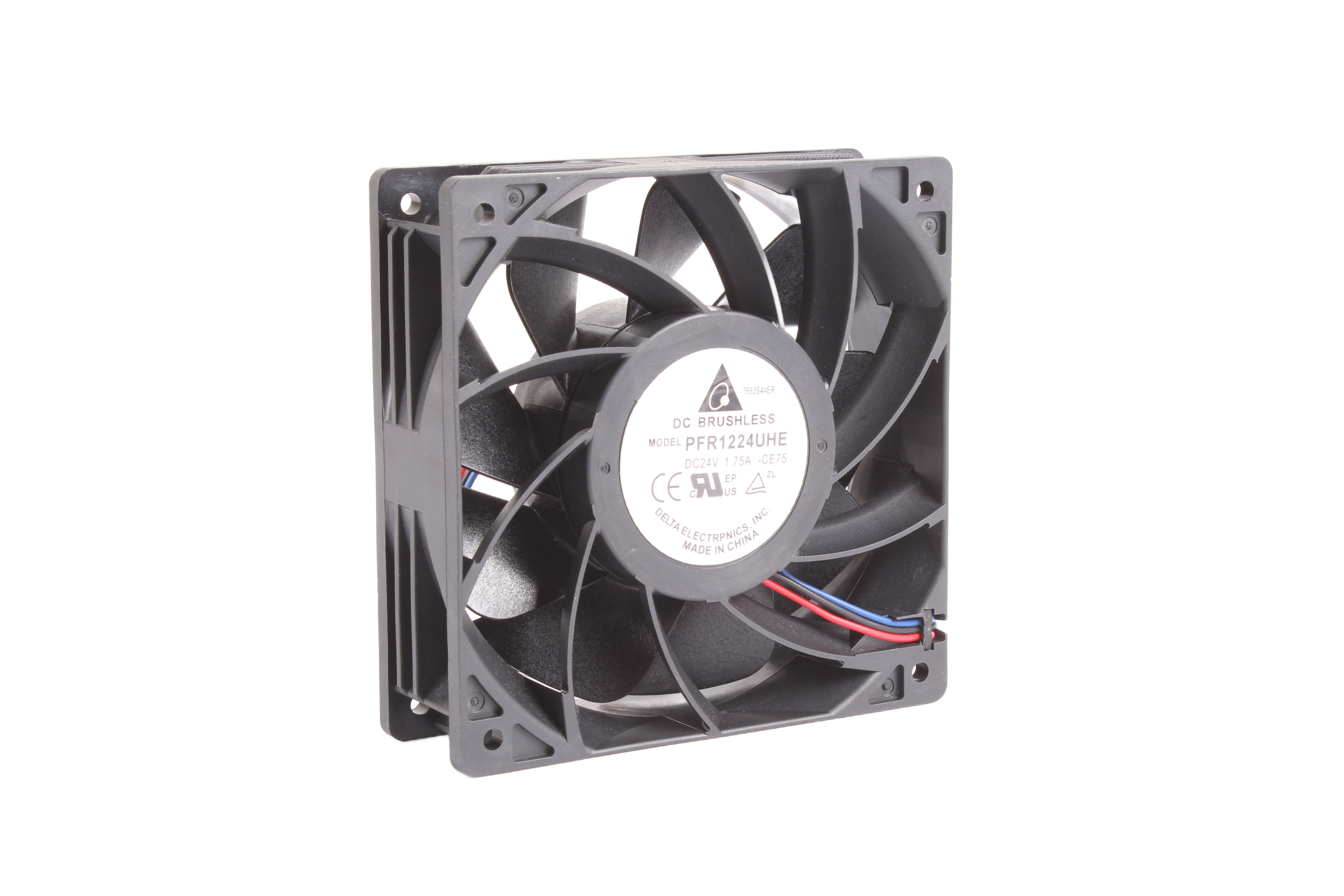 DELTA ELECTRONICS PFR1224UHE-CE75 120X120X40MM AXIALGEBLÄSE 24V 1.75A 120 MM 40 MM 120 MM 