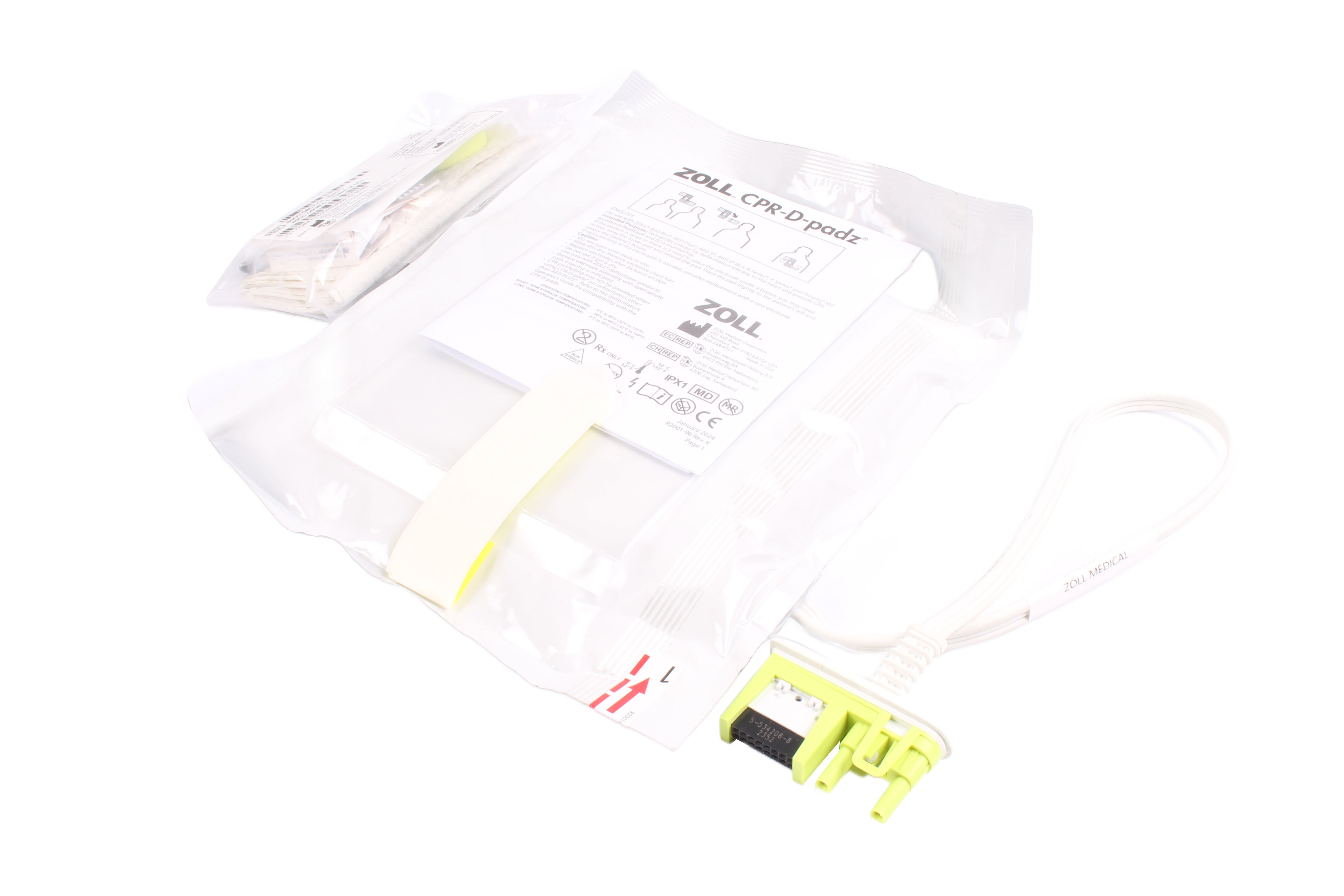ZOLL MEDICAL CORPORATION CPR-D-PADZ 8900-0800-01 ELEKTRODY DO DEFIBRYLATORA OFFENES SYSTEM 
