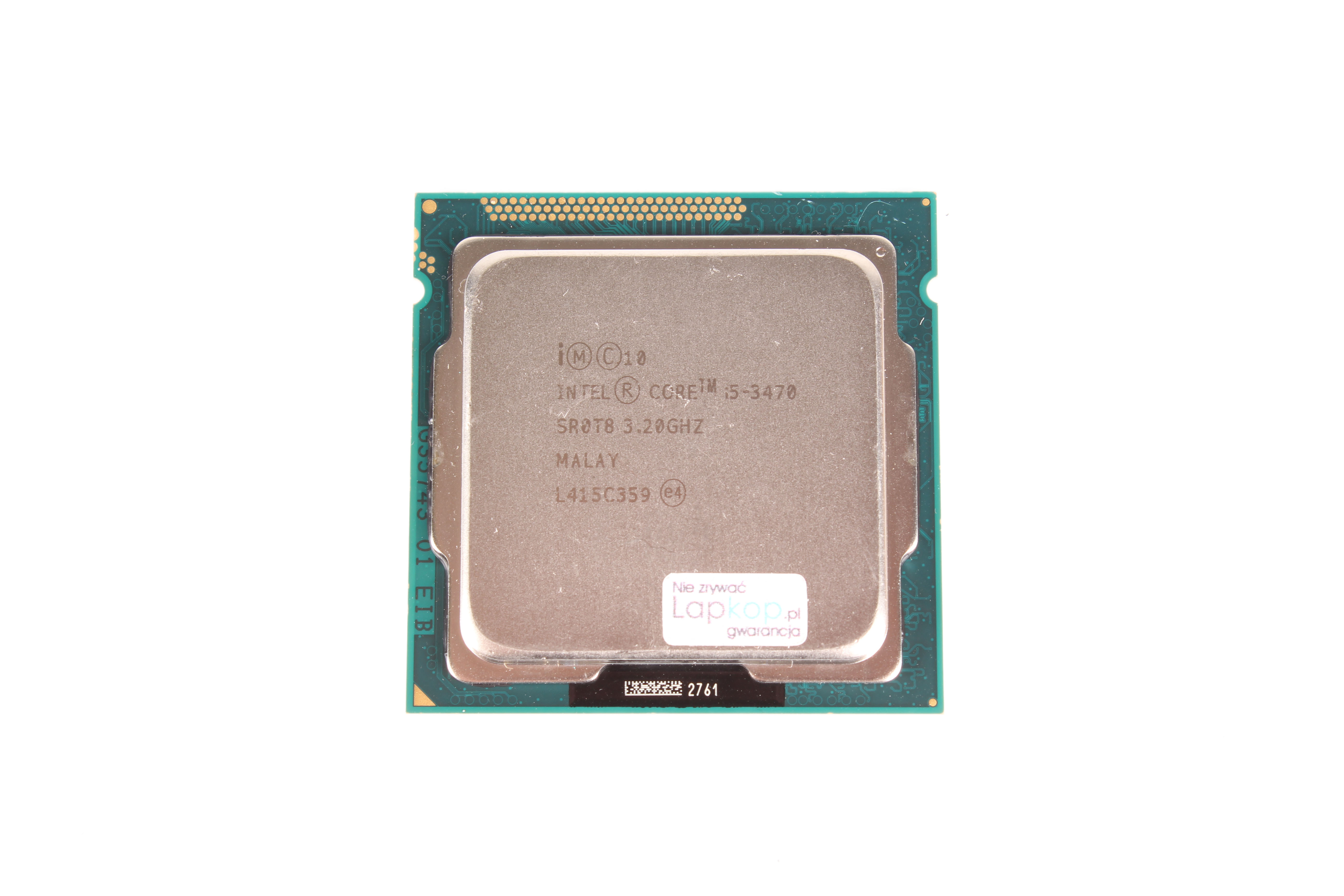 INTEL SR0T8 I5-3470 3.2GHZ PROCESSOR 