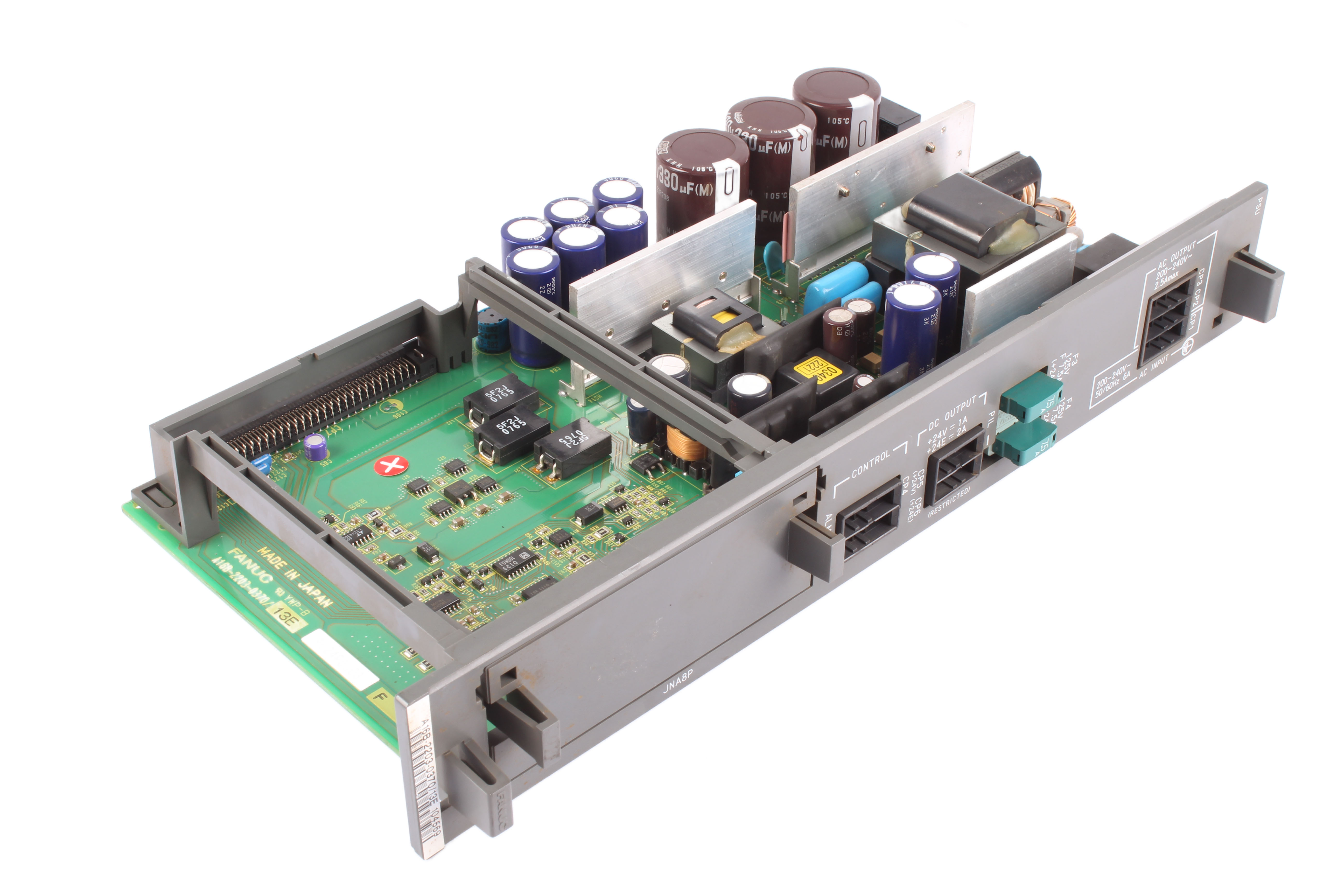 PER PARTI FANUC A16B-2203-0370/13E A320-2203-T372/05 SCHEDA SERVOCONTROLLO 