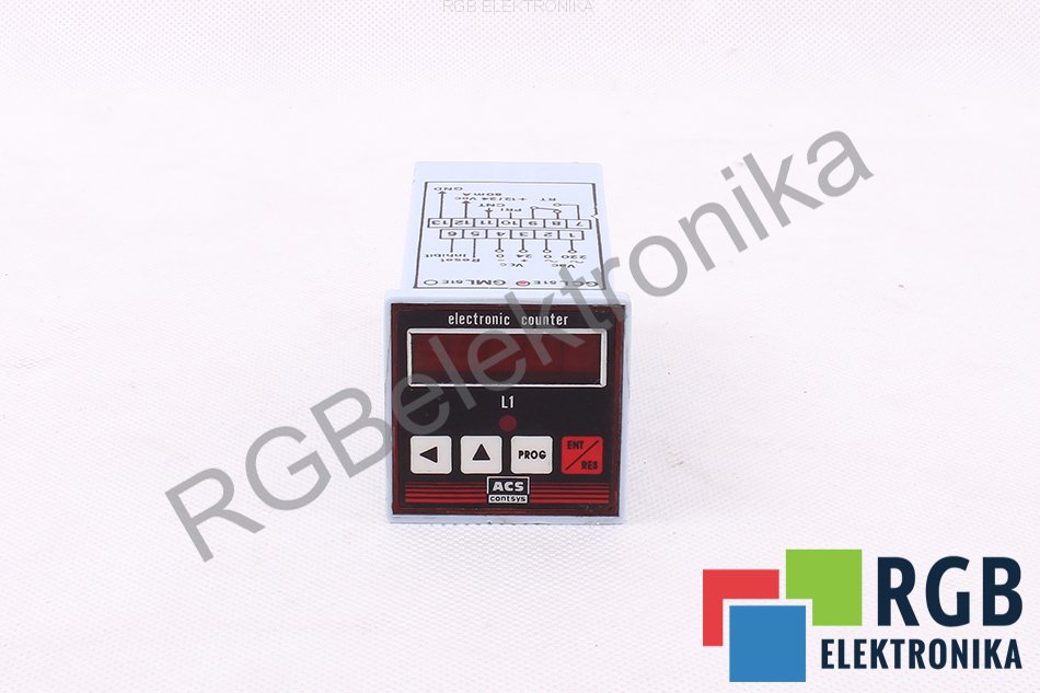 GCL 50E-51E GML 51E GCL 51E GML 51E ELECTRONIC COUNTER ACS CONTSYS
