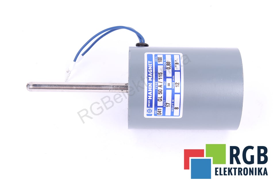HAHN MAGNET GL50A/115 SERVOMOTOR 