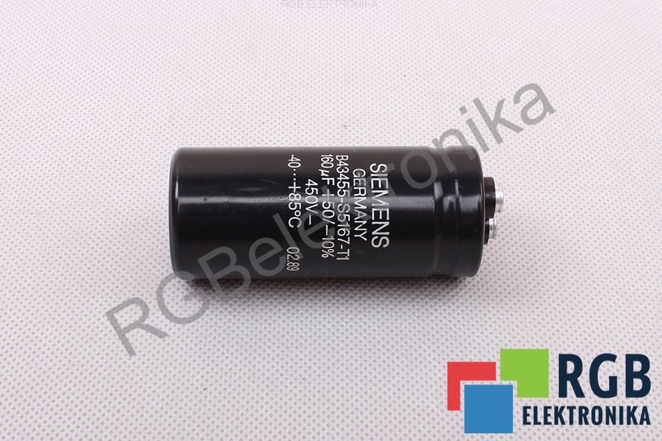 SIEMENS B43455-S5167-T1 KONDENSATOR 