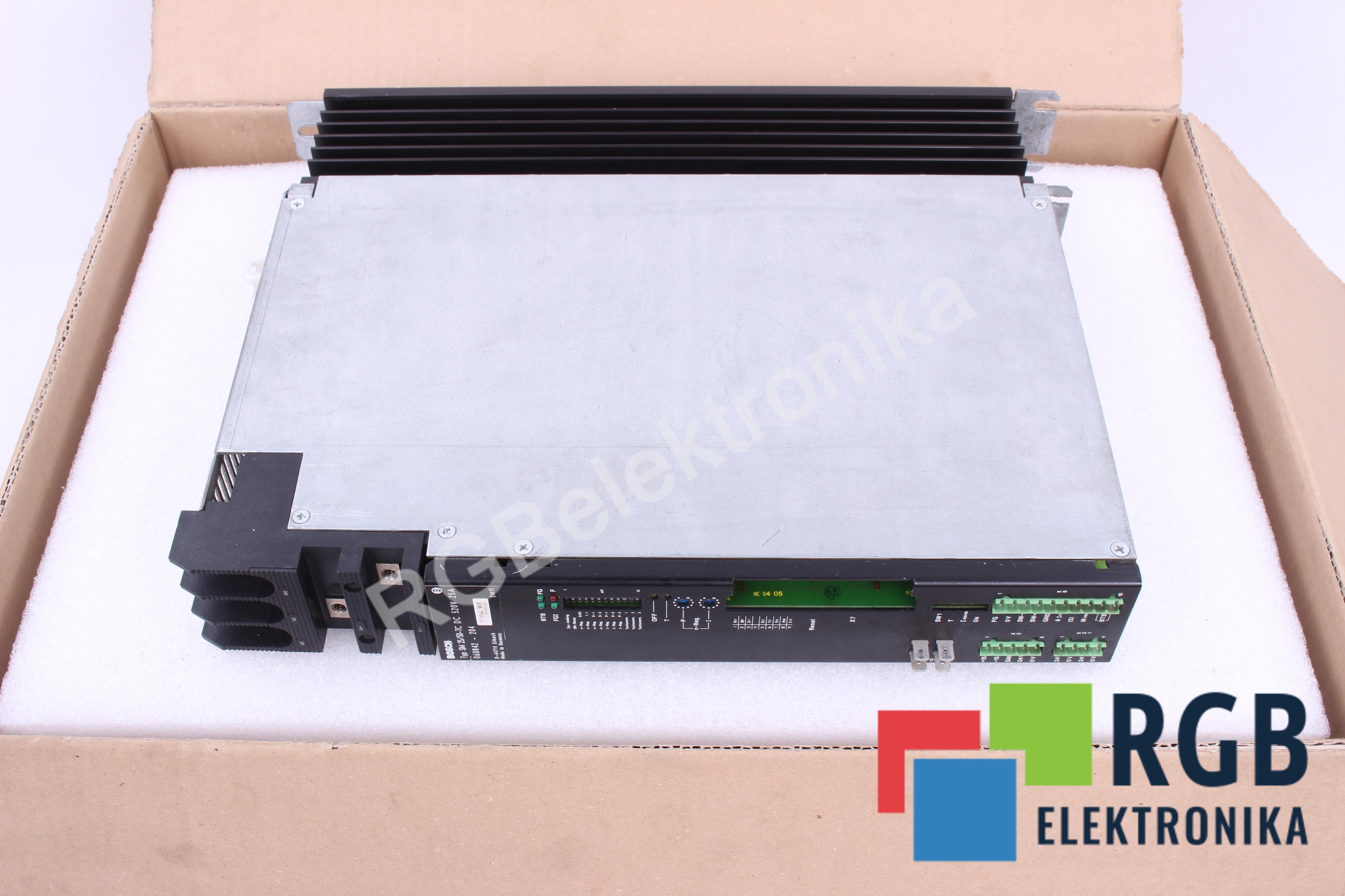 SERVO DRIVE SM25/50-TC 060842-204 520VDC 25A BOSCH