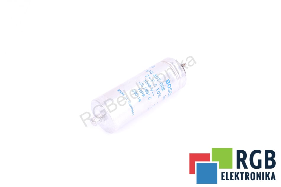 CAPACITOR 2UF 1000VDC 0670307002 BOSCH