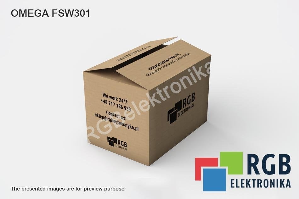 FSW301 OMEGA FLOW SWITCH 25BAR 500L/MIN