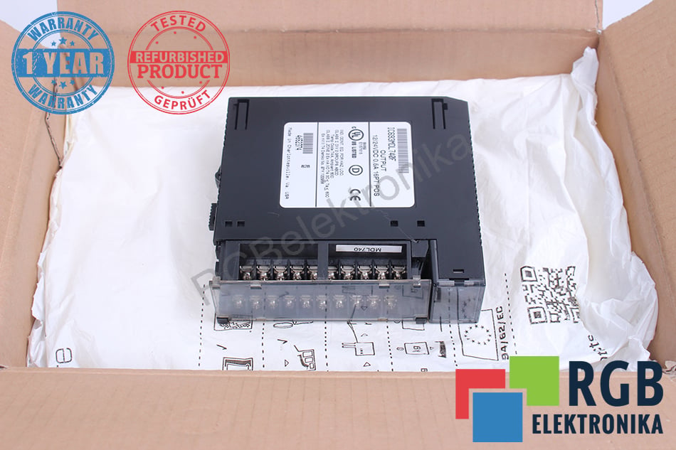 IC693MDL740F 12/24VDC 0.5A 16PT POS OUTPUT MODULE FANUC Y