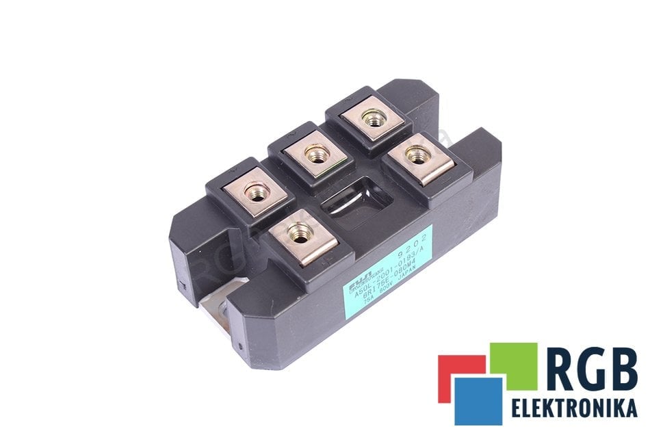 FUJI ELECTRIC A50L-2001-0193/A 6RI75E-080M4 6RI75E-080M4 MODULO IGBT 800V 75A 
