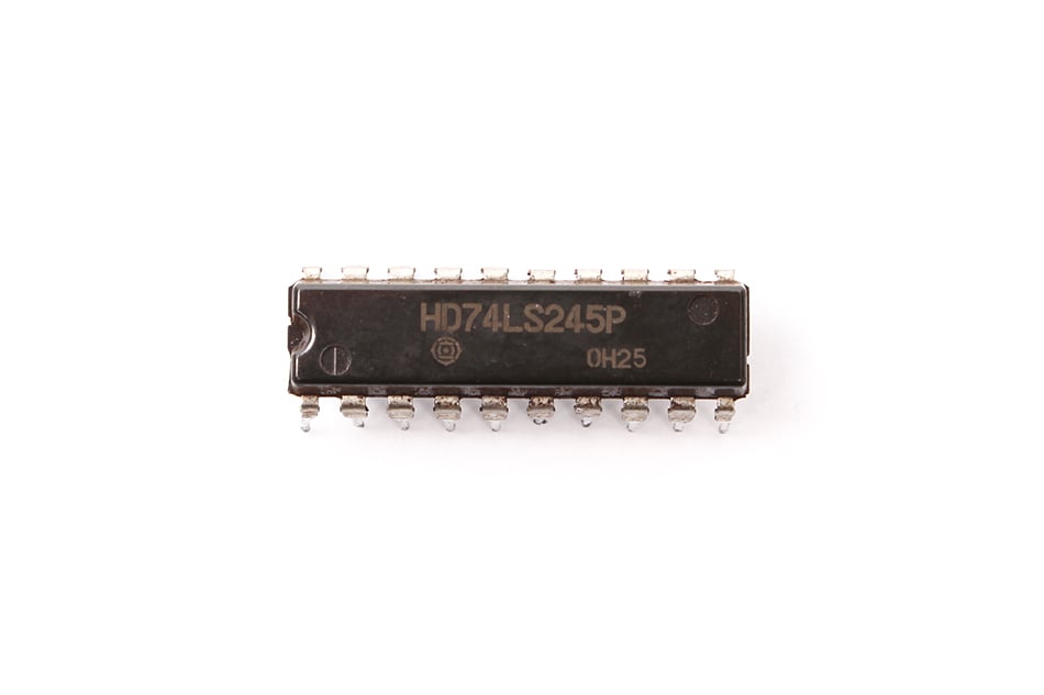 OCTAL BUS TRANSCEIVER WITH 3 STATE OUTPUTS HD74LS245P HITACHI