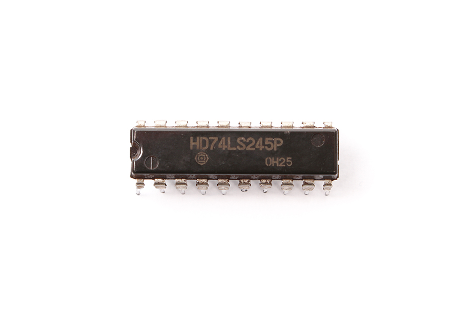 OCTAL BUS TRANSCEIVER WITH 3 STATE OUTPUTS HD74LS245P HITACHI