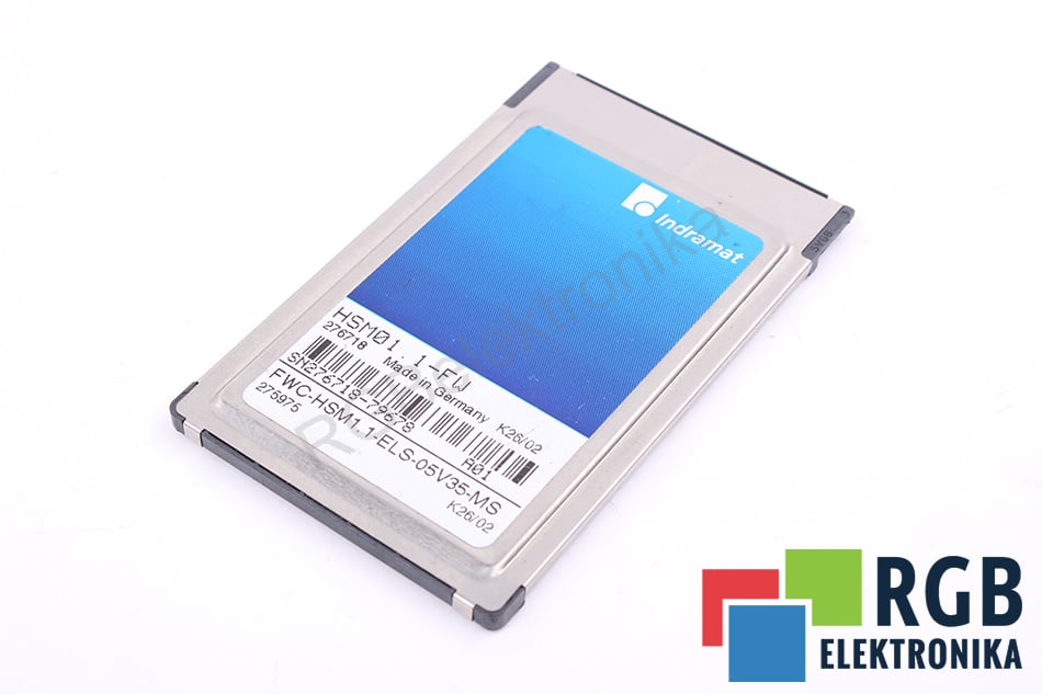 MEMORY CARD DIAX 04 HSM01.1-FW FWC-HSM1.1-ELS-05V35-MS INDRAMAT