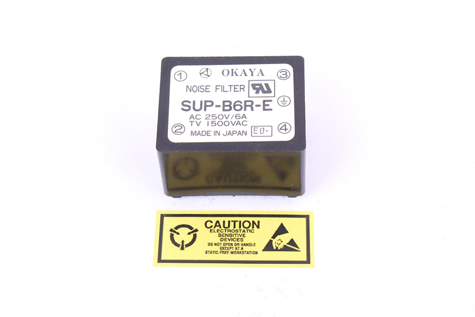 NOISE FILTER SUP-B6R-E 250VAC 6A OKAYA