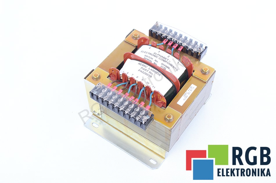 TRANSFORMATOR PA52002A NEMIC LAMBDA DO LOGIQ 400 PRO SERIES GE YOKOGAWA MEDICAL SYSTEMS