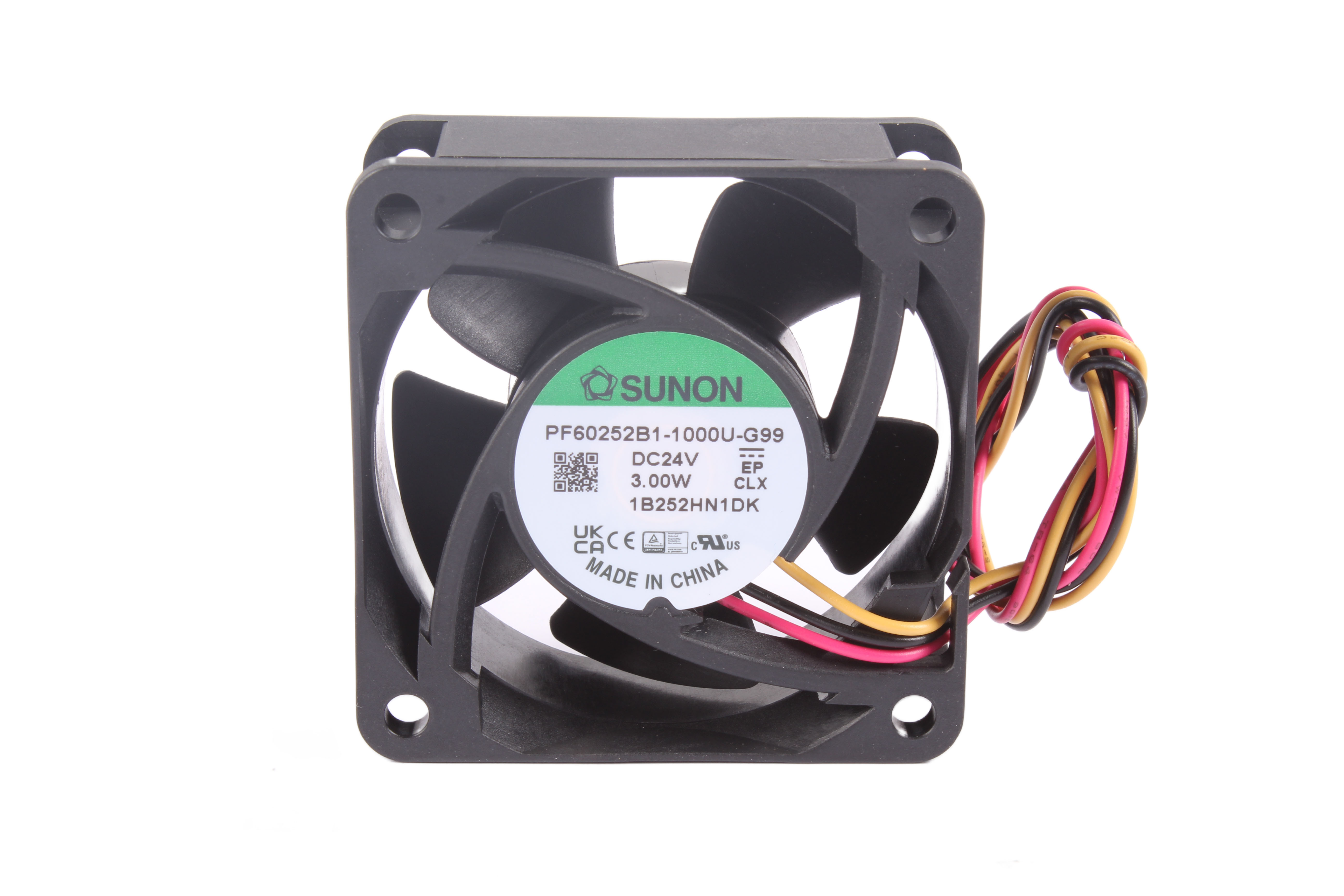 SUNON PF60252B1-1000U-G99 60X60X25MM 3W AXIALGEBLÄSE 24V 60 MM 25 MM 60 MM 