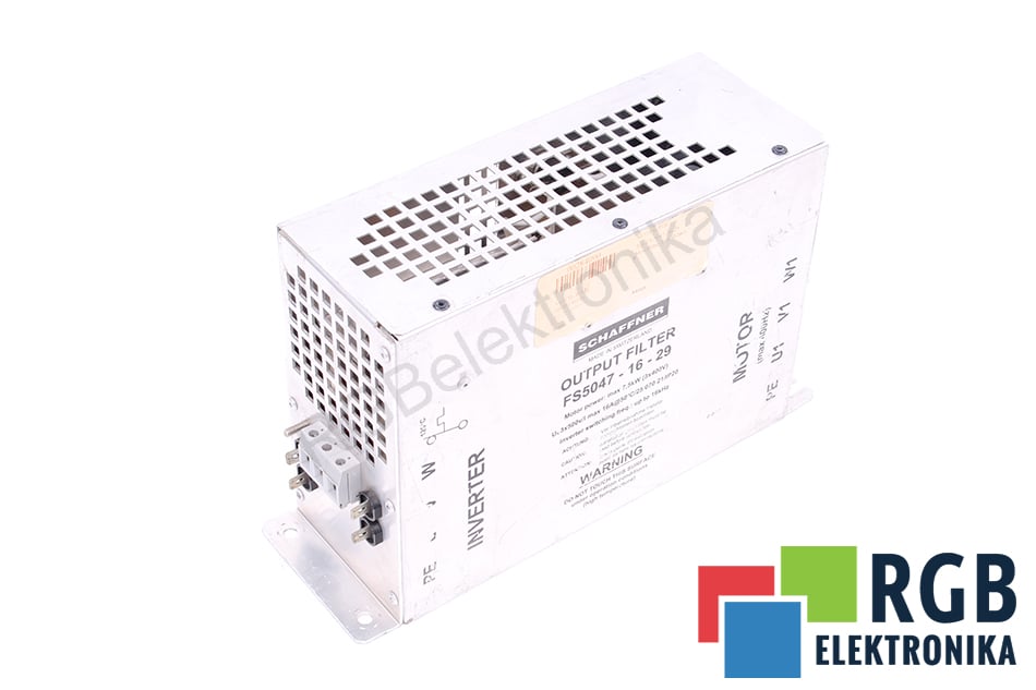 FILTR FS5047-16-29 500VAC 16A SCHAFFNER