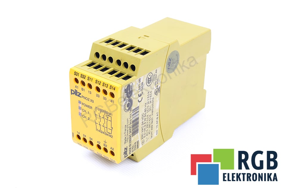 PILZ PNOZX3 774318 SICHERHEITSRELAIS 