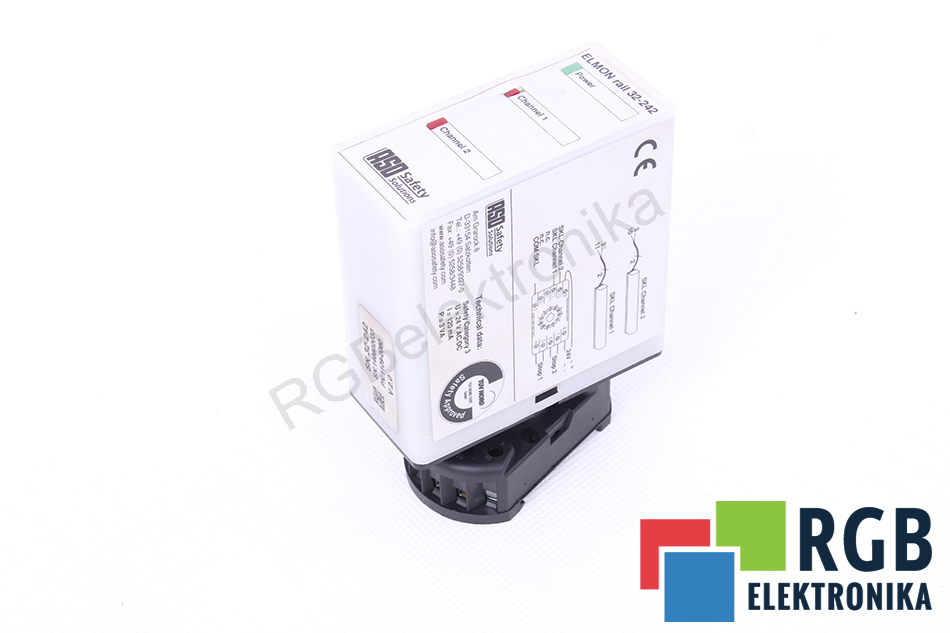 ELMON RAIL 32-242 SK32-242 3VA 24V 0.12A ASO SAFETY SOLUTIONS