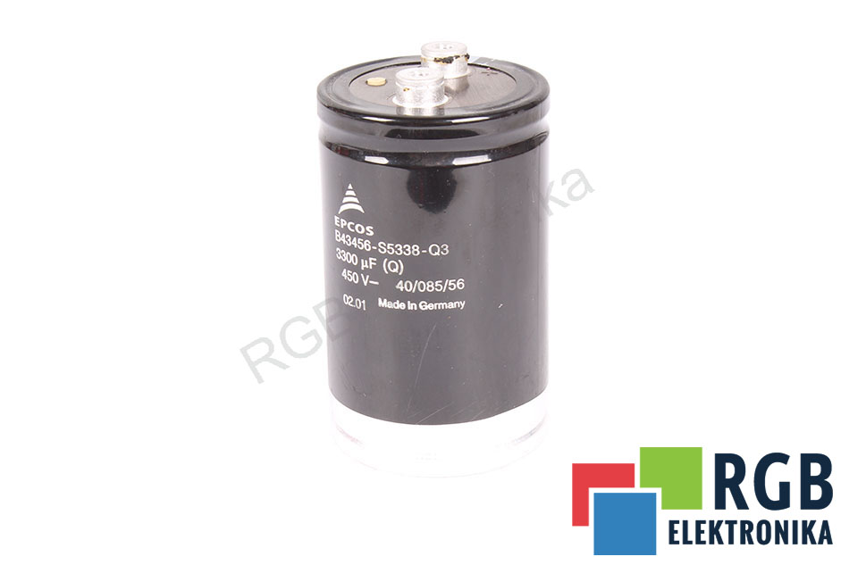 EPCOS B43456-S5338-Q3 3300UF 450V CAPACITOR 450V 3300 UF 60 MM 110 MM 
