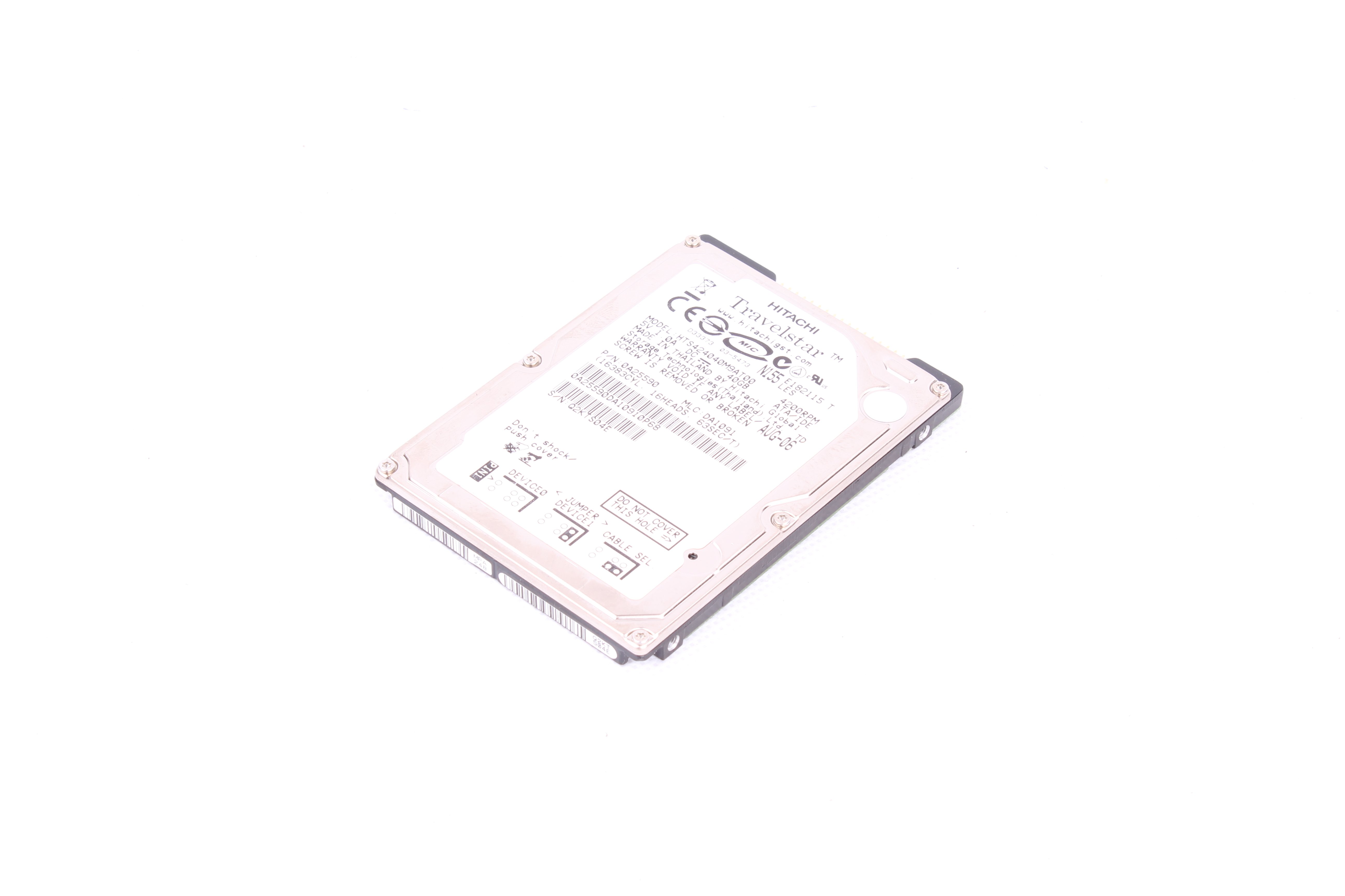 HITACHI HTS424040M9AT00 40GB DYSK TWARDY 2.5" 40GB ATA/IDE TRAVELSTAR HDD 