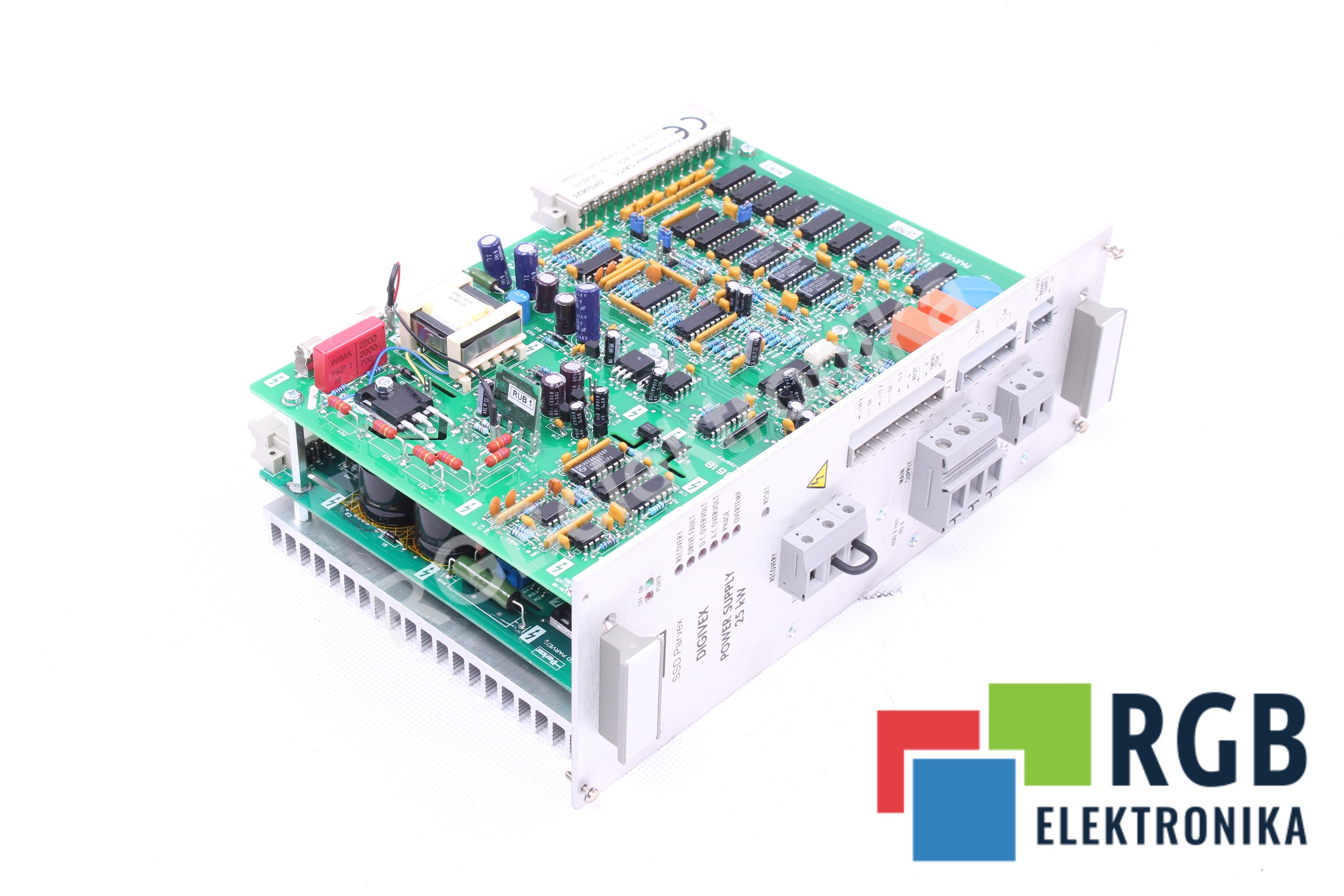NEW CONVERTISSEUR CA/CC DPS0625 25KW 400V 40A SSD PARWEX PARKER
