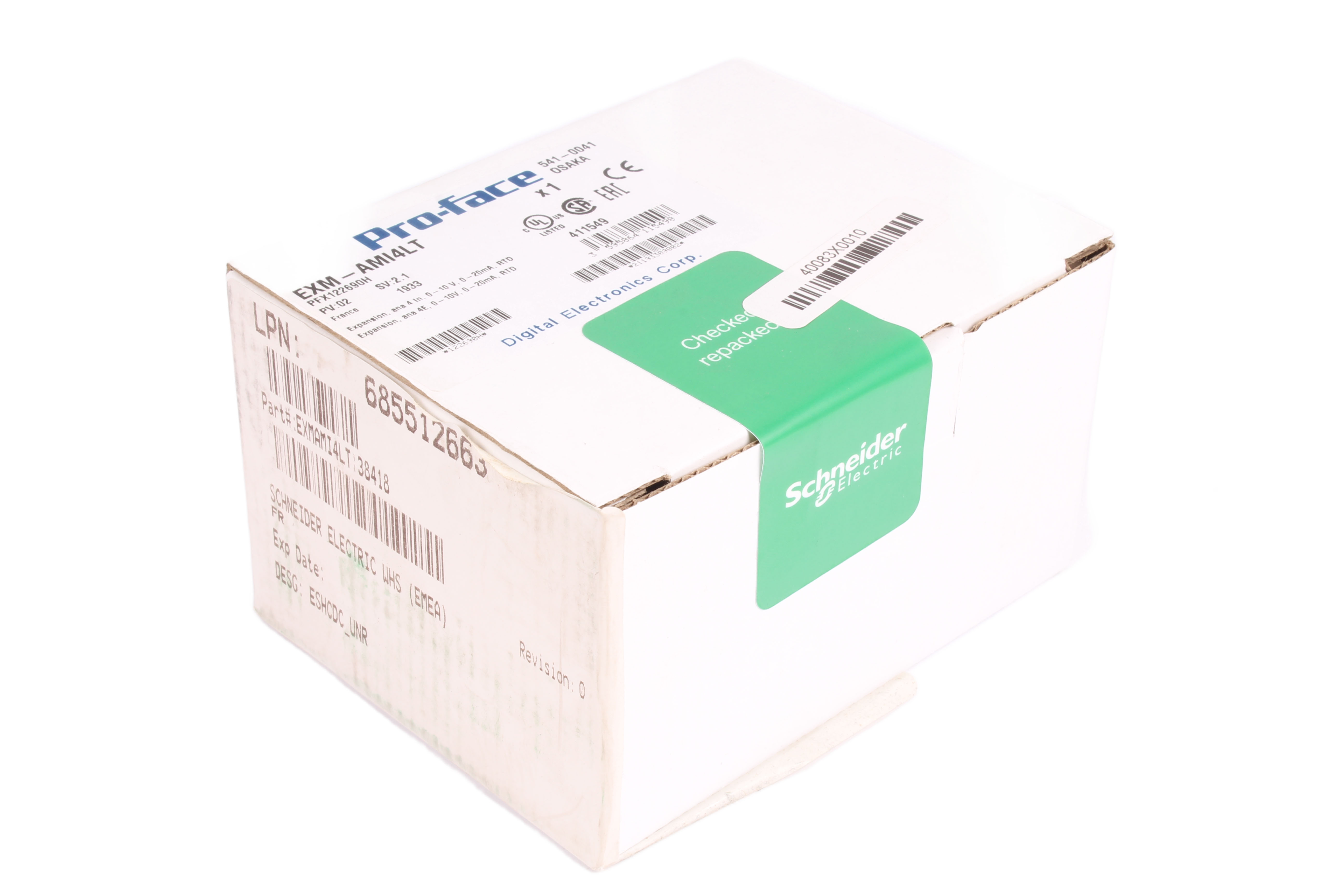 PRO-FACE EXM-AMI4LT PFX122690H EXPANSION MODULE 