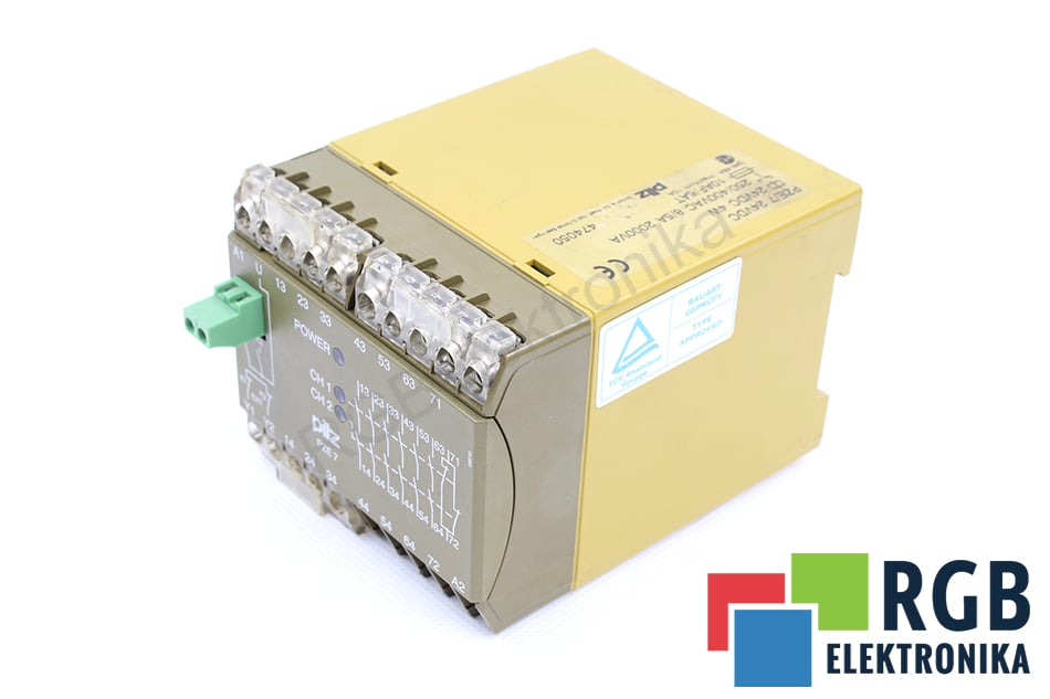 PILZ PZE/7 474050 SAFETY RELAY 