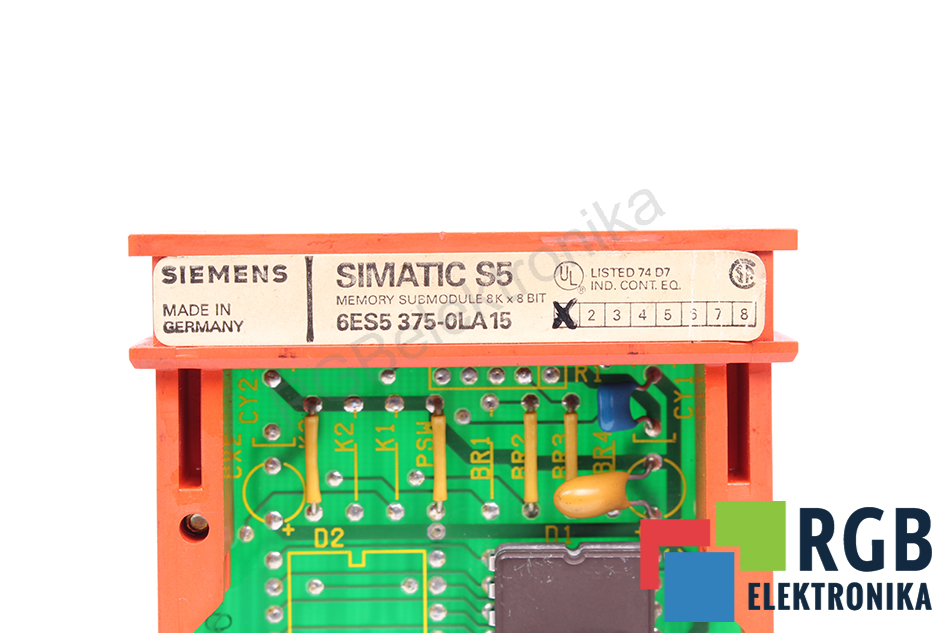 2stück EPROM Siemens SPS Simatic S5 6ES5375-0LA21 Memory Submodule Steuerkarte 