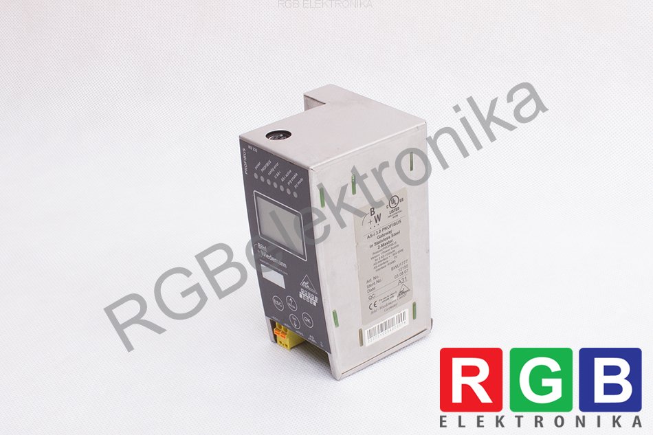 BWU1777 12150 AS-I 3.0 PROFIBUS GATEWAY IN STAINLESS STEEL 2-MASTER BIHL WIEDEMANN