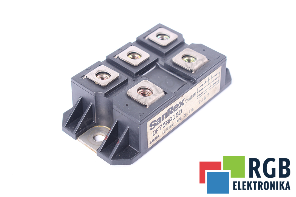 3-FAZOWY MOSTEK PROSTOWNICZY DF75AA160 1200V 75A SAN REX SANSHA