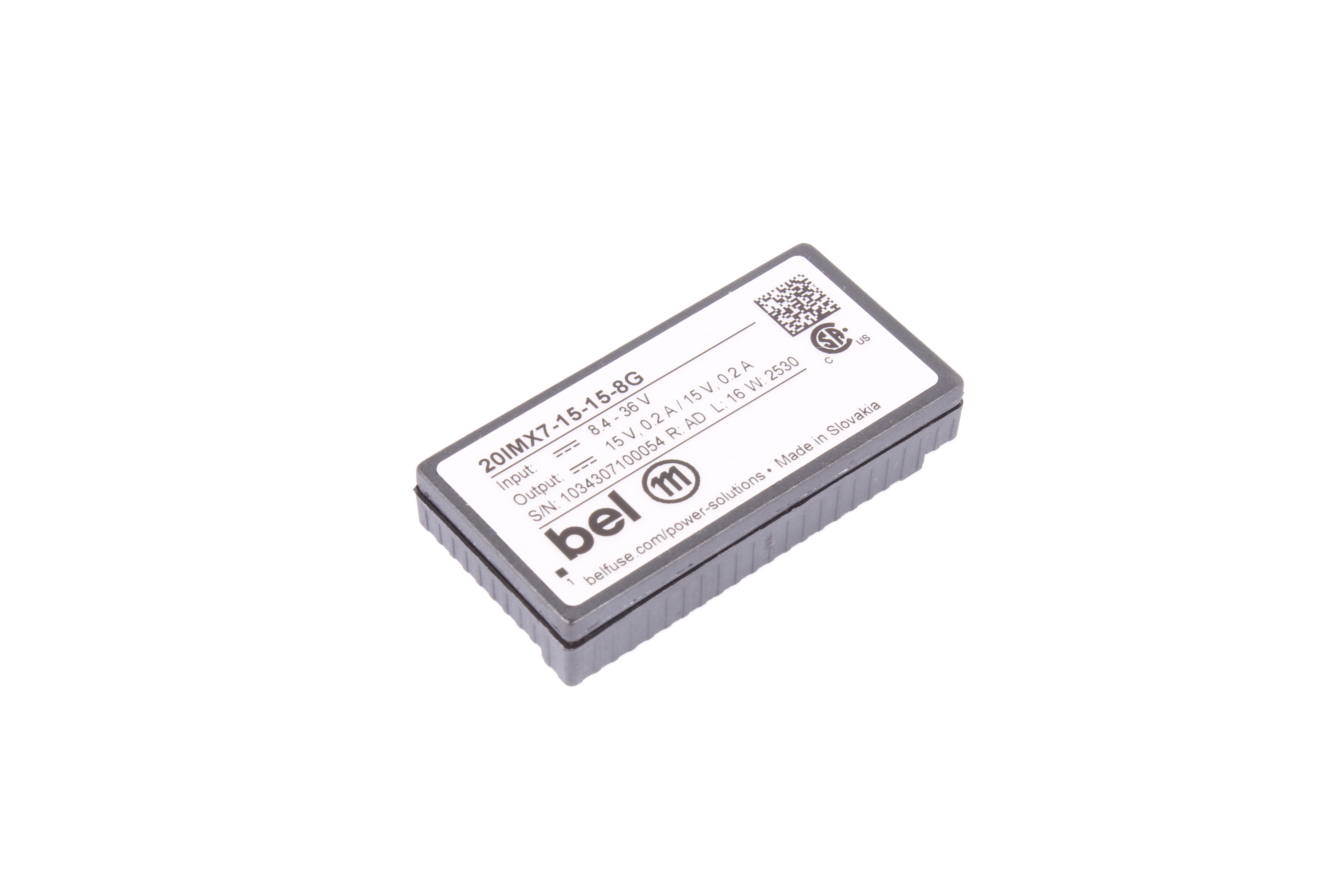 BEL POWER SOLUTIONS 20IMX7-15-15-8G 8.4-36V 36V 15V 0.2A 