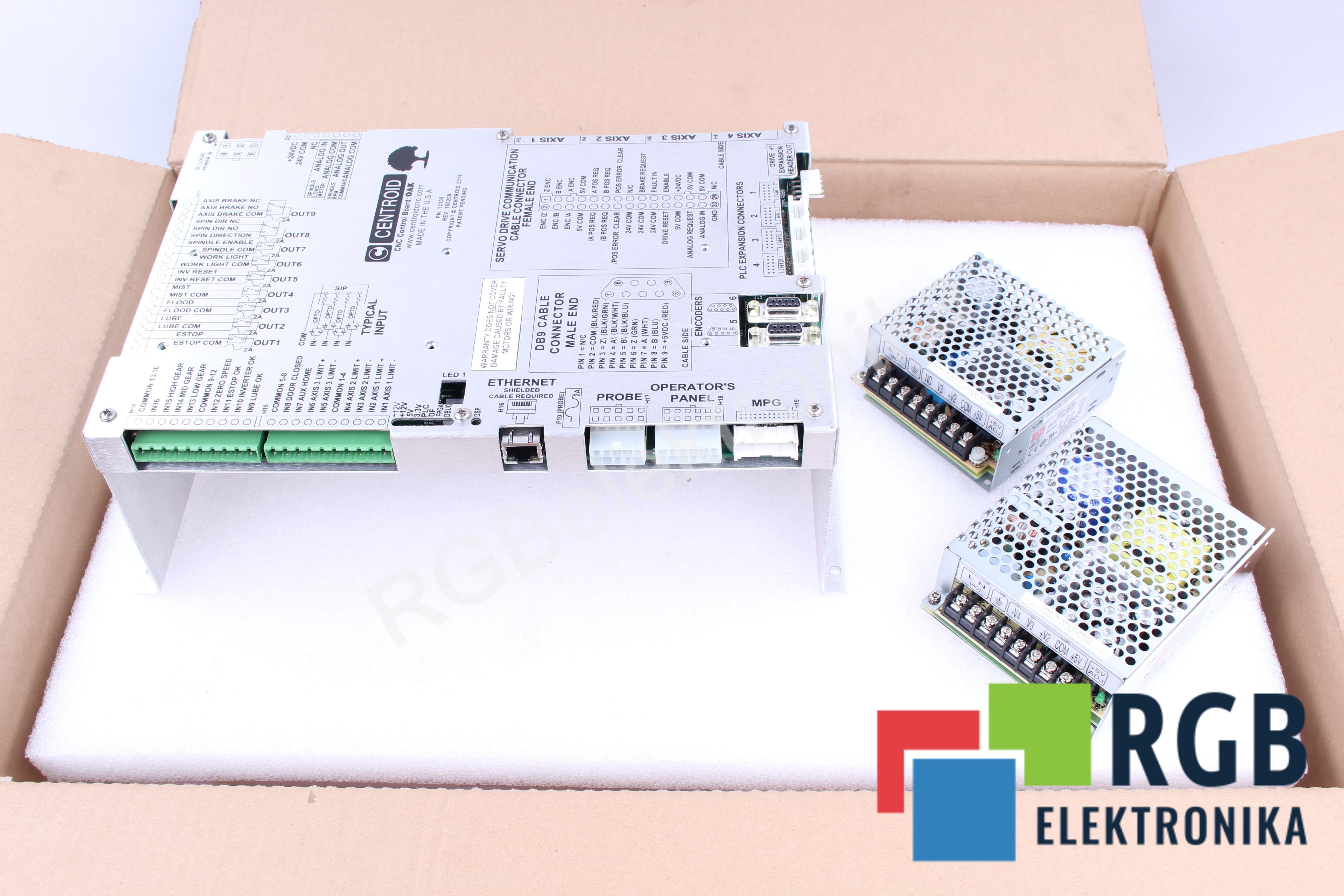 NEW OAK CNC CONTROL BOARD ASSEMBLY W/CENTROID CNC SOFTWARE #13135