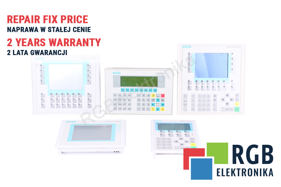 NAPRAWA PANELI OPERATORSKICH SIEMENS 6AV6643-0CD01-1AX1 STAŁA CENA R104747