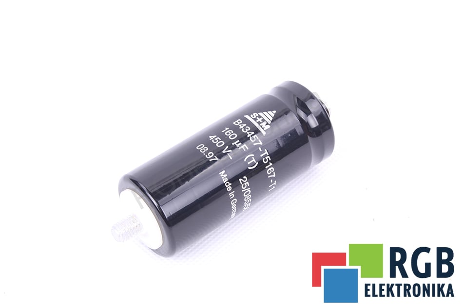 KONDENSATOR 160UF B43457-T5167-T1 450VDC S+M