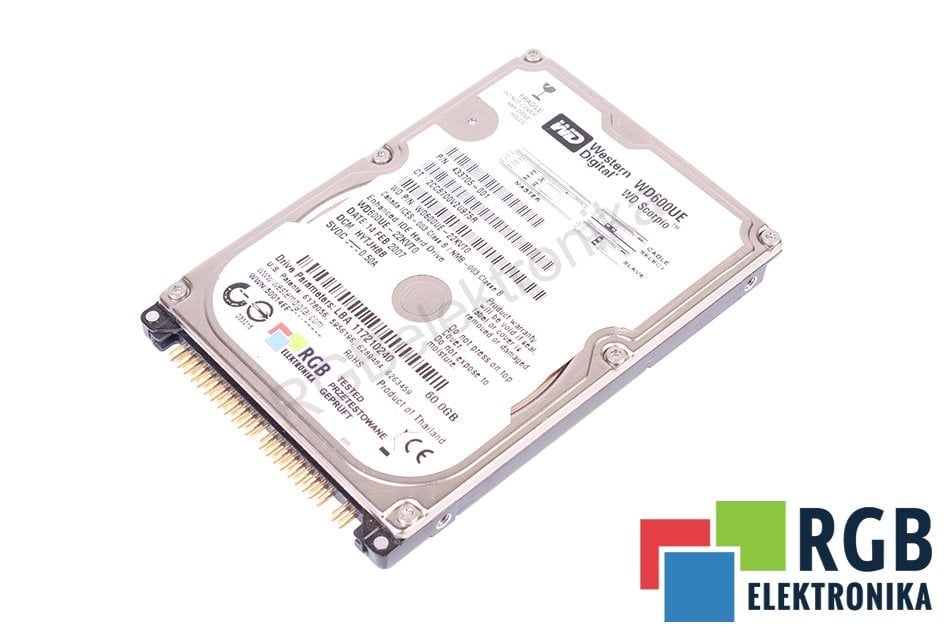 WESTERN DIGITAL WD600UE-22KVT0 60GB ATA-100 WD600UE