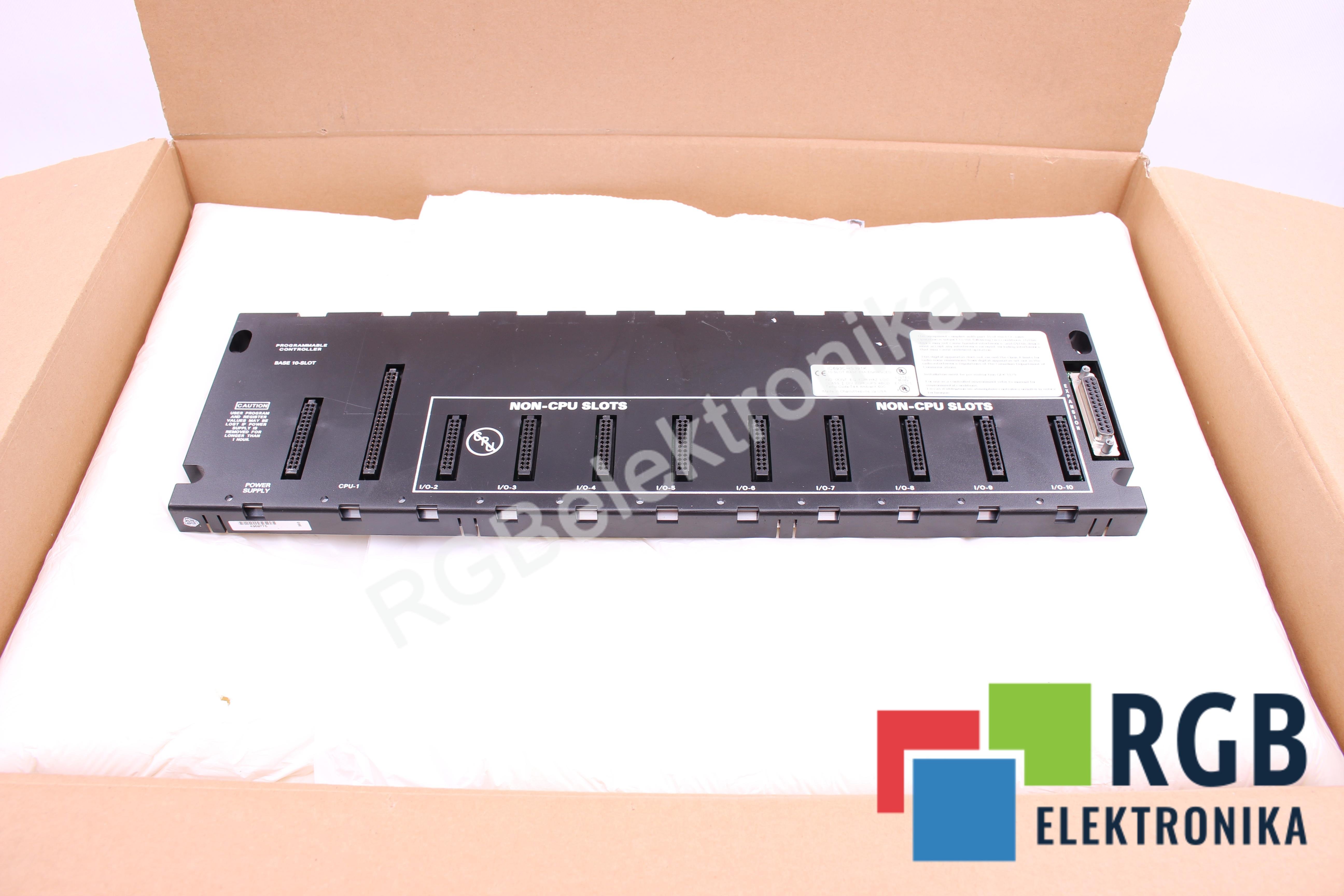 BASE 10-SLOT IC693CHS391K SERIES 90-30 FANUC