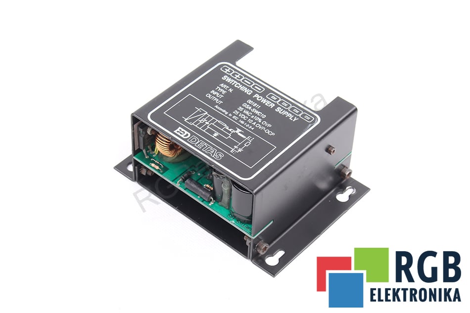 DETAS GSASWC10 ZASILACZ 25 V DC 10A 35 V AC 