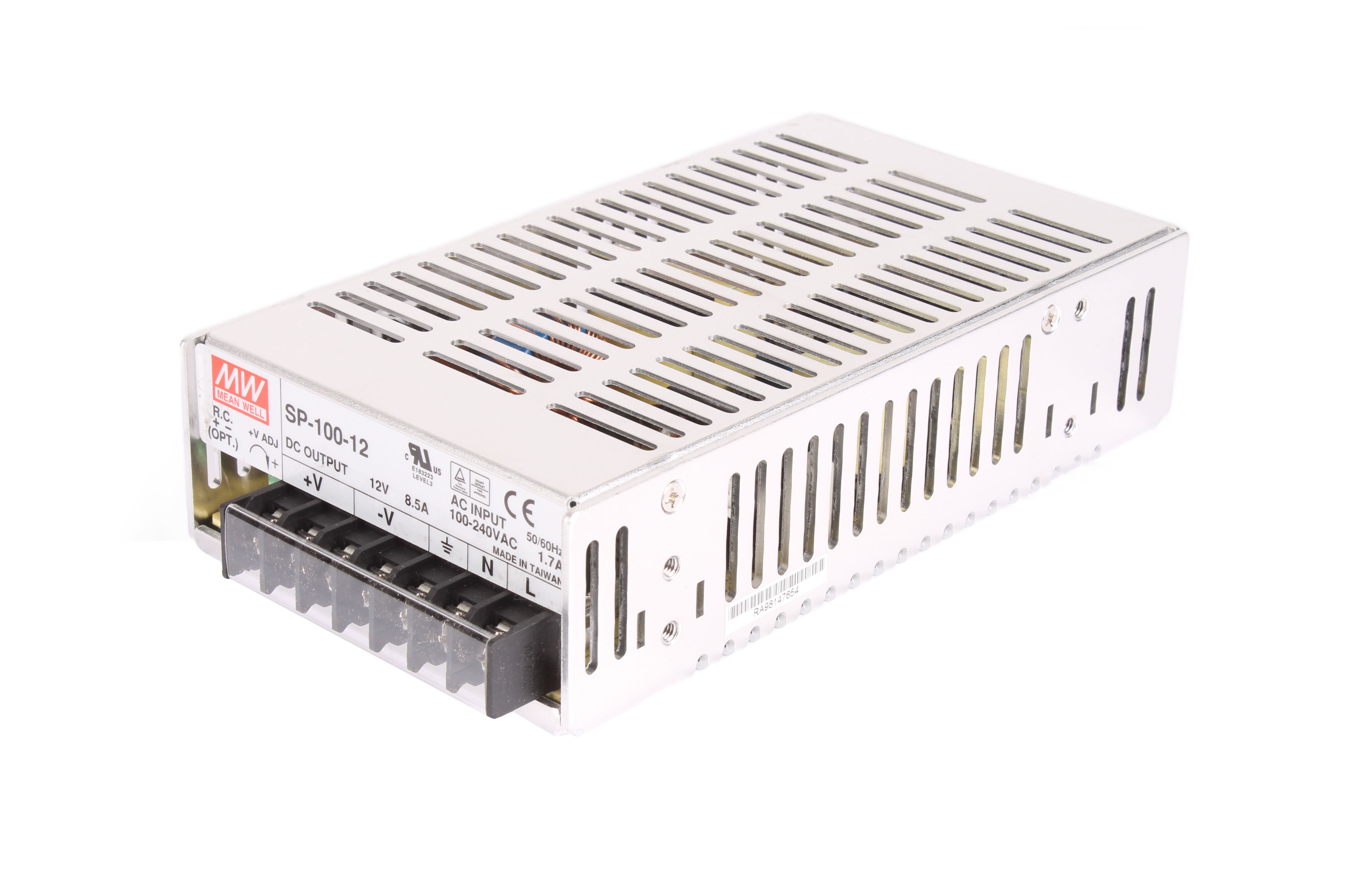 MEAN WELL SP-100-12 POWER SUPPLY 12V 8.5A 