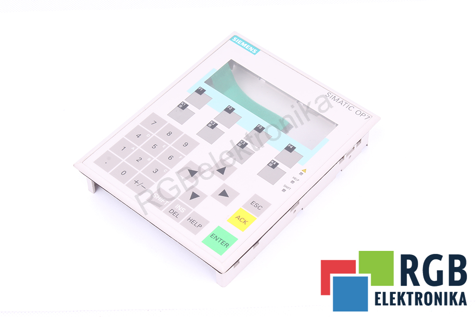 FRONT COVER FOR TOUCHPANEL 6AV3607-1JC20-0AX0 OP 7-DP SIEMENS