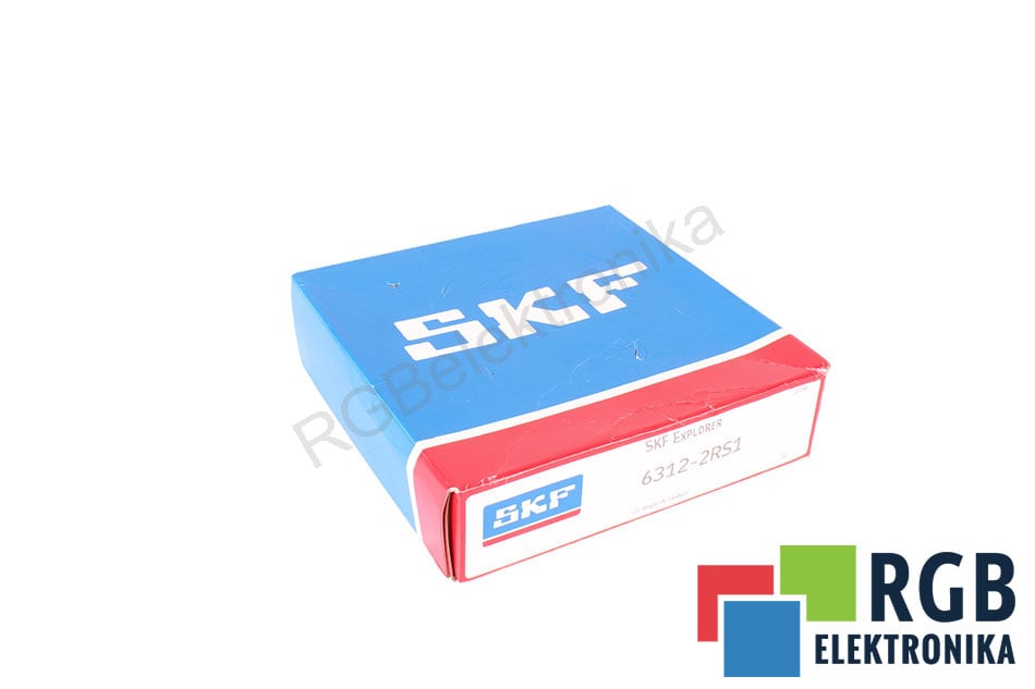 SKF 6312-2RS1 60X130X31MM CUSCINETTO A SFERE PER SCANALATURE PROFONDE 60 MM 130 MM 31 MM 