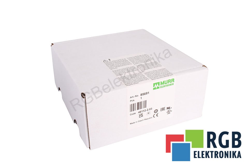 MURR ELEKTRONIK 85691 EMPARRO POWER SUPPLY 288W 24 V DC 12A 