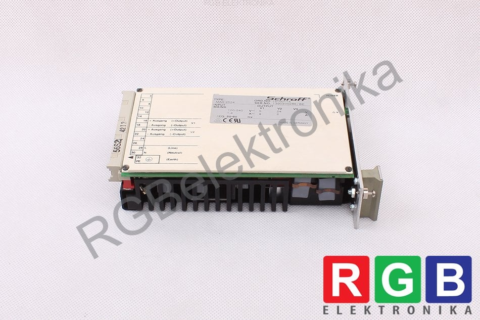 MAX 2524 13100114 NG24+5 POWER SUPPLY SCHROFF