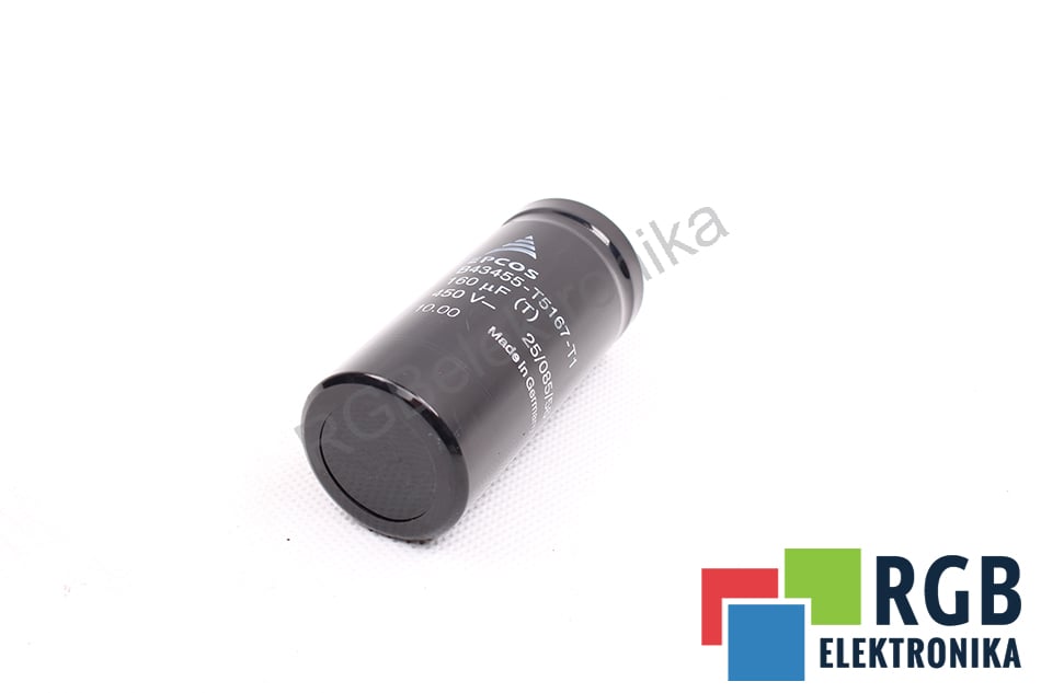 B43455-T5167-T1 160UF 450VDC KONDENSATOR EPCOS