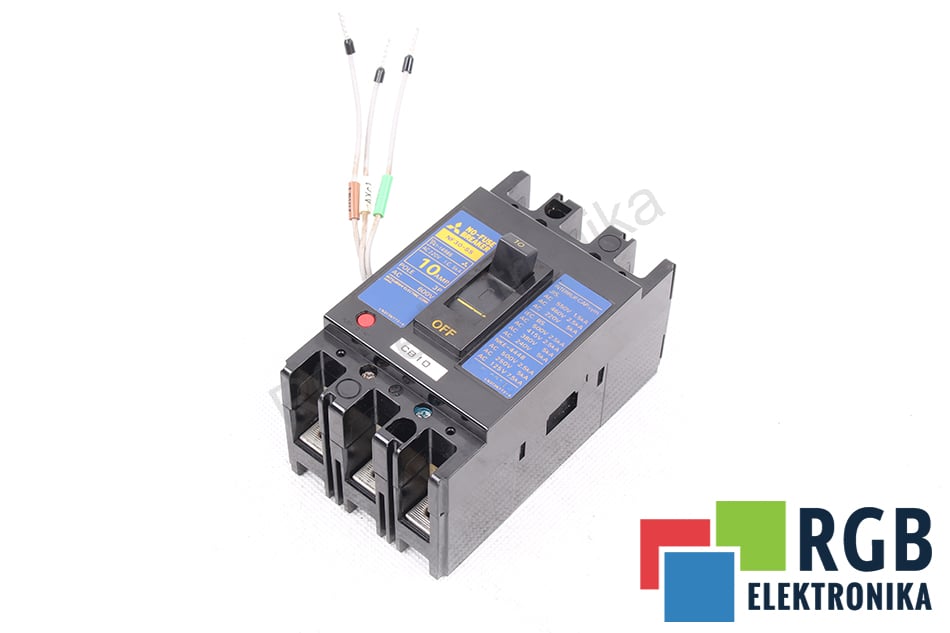 NO-FUSE BREAKER NF30-SS 220V 10A MITSUBISHI ELECTRIC