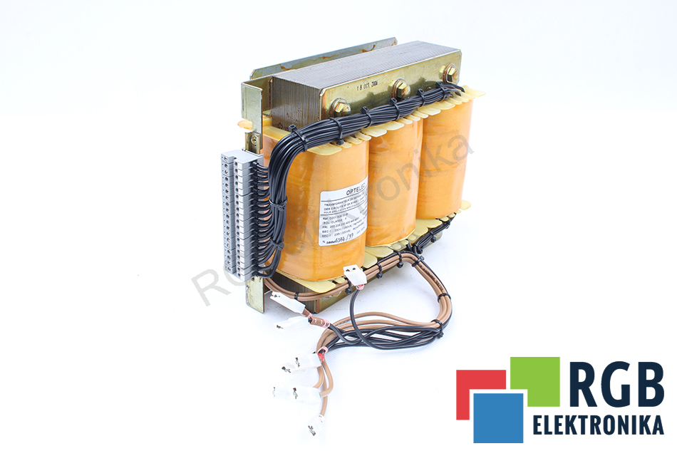 TRANSFORMATOR D201 53900-B PRI 200/208/230/400/440/480V SEC 230/235V OPTELEC STAUBLI