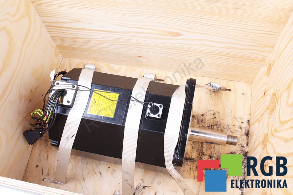 SERVOMOTOR A06B-0142-B675#0006 a12/2000 2.1KW 7.4A 186V 2000MIN-1 FANUC