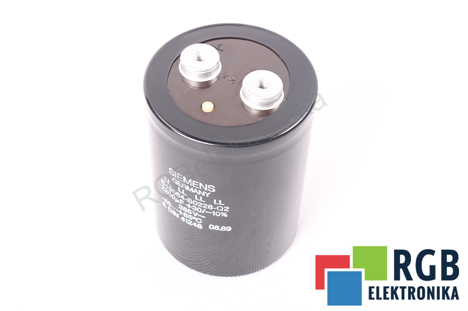 SIEMENS B43564-S0228-Q2 CONDENSATORE 